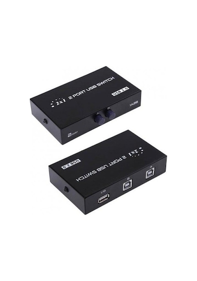 2 Port Usb Switch 2 Port Seçmeli Usb Switch 2 Port Manuel Usb Seçici 2 Pc 1 Yazıcı Seçmeli Switch