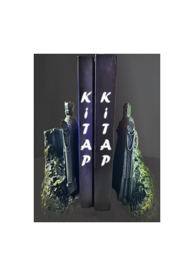 Argonath Heykelleri Kitap Tutucu,yüzüklerin Efendisi Figür,argonath Booked,2parça Sağ,sol