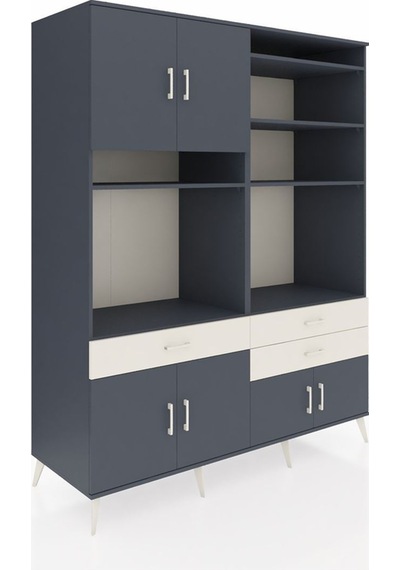 Kronos Gardrop 10 Raflı 3 Çekmeceli 8 Kapaklı 176x59x221 Antrasit-antrasit/aytaşı Antrasit/aytaşı Kronos Gardrop 10 Raflı 3 Çekmeceli 8 Kapaklı 176x59x221 Antrasit-antrasit/aytaşı Antrasit/aytaşı