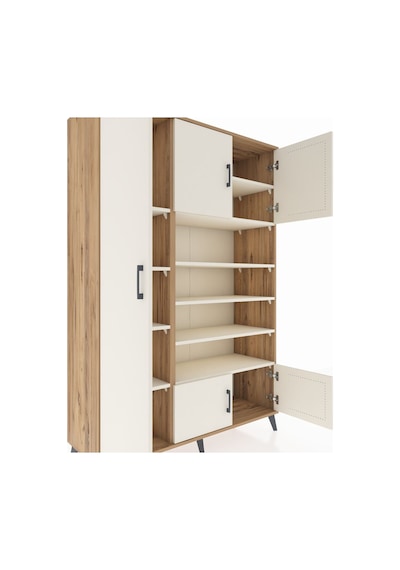 Hyperion Dolap 10 Raflı 5 Kapaklı 132x44x195 Çam-aytaşı/aytaşı Çam Hyperion Dolap 10 Raflı 5 Kapaklı 132x44x195 Çam-aytaşı/aytaşı Çam