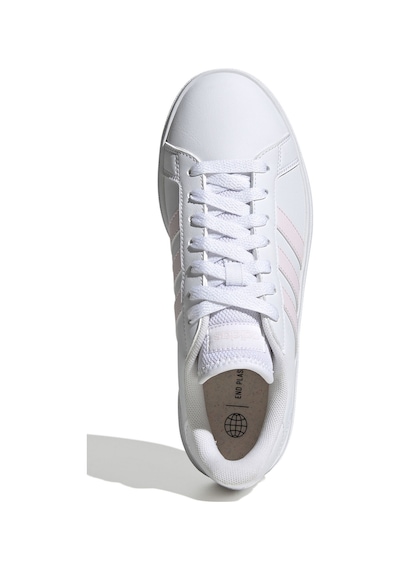 Adidas Grand Court Base 2 Beyaz Kadın Sneaker 000000000101508638 Beyaz - Pembe