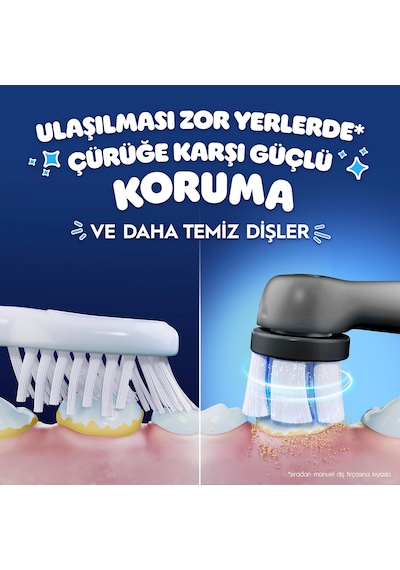 Oral-b Io Çocuk 6+ Spiderman Diş Fırçası Yedek Başlığı 4 Adet
