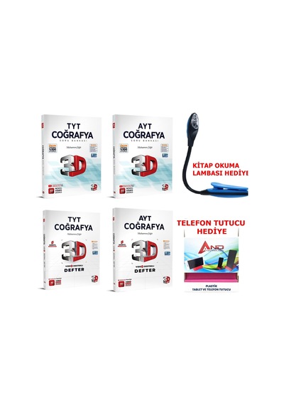 3d Müfredat Tyt Ve Ayt Coğrafya Video Destekli Konu + Soru