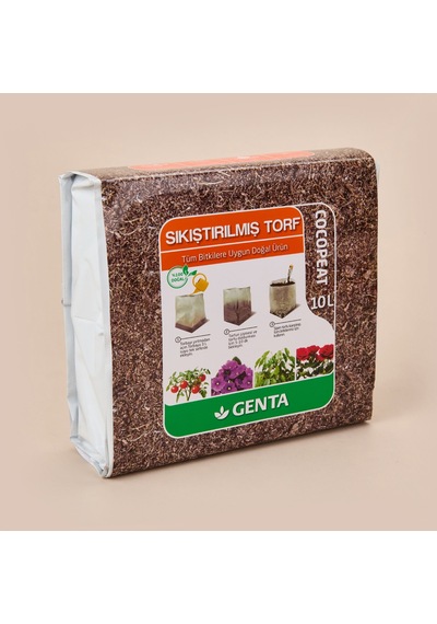 Sıkıştırılmış Cocopeat Torf - 800 Gr Diğer