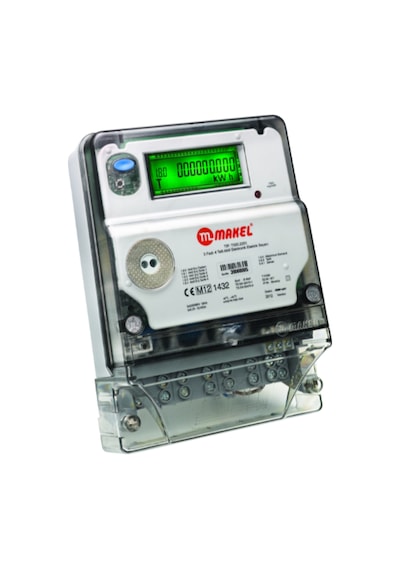 Makel T705.2251 Trifaze Elektrik Sayacı Tek Yönlü, 3 Fazlı, 4 Telli, 5 100 A - 1 Adet