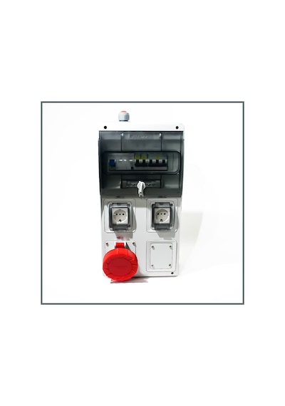 Novsen Ip66 Elektrikli Araç Şarj İstasyonu Panosu 1ad. 5x32a , 2ad. Schuko Priz