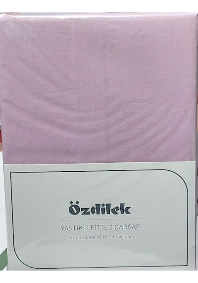 Özdilek Colourist Fitted Lastikli Tek Kişilik Battal Çarşaf Seti 120x200 -rose Rose