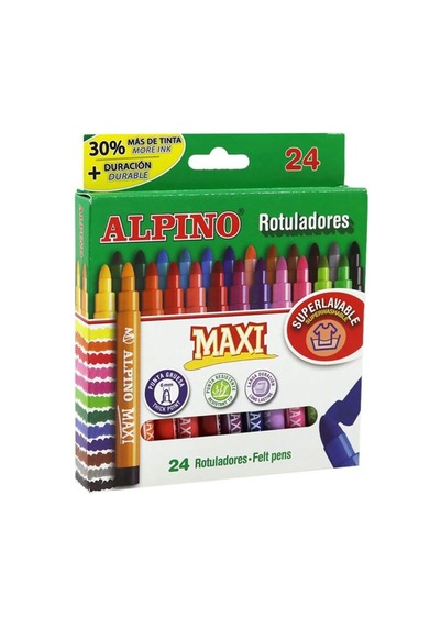 24 Renk Maxı Keçeli Kalem Ar-07
