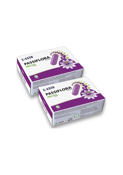 C-Esta Passiflora & Melisa Eki 30 Kapsül x 2 Adet C-Esta Passiflora & Melisa Eki 30 Kapsül x 2 Adet
