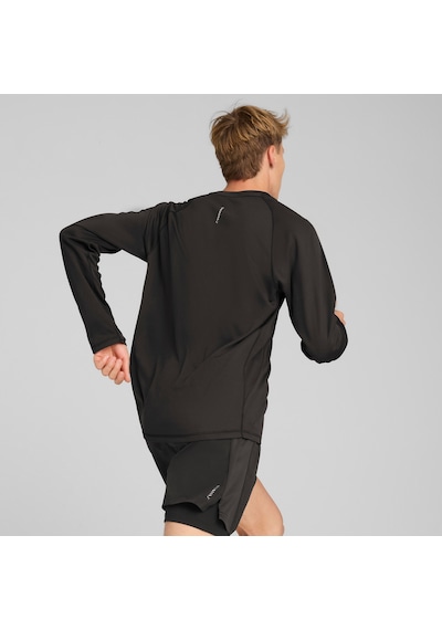 Puma Velocıty Erkek Uzun Kollu Koşu Üstü 526604 01 SIYAH