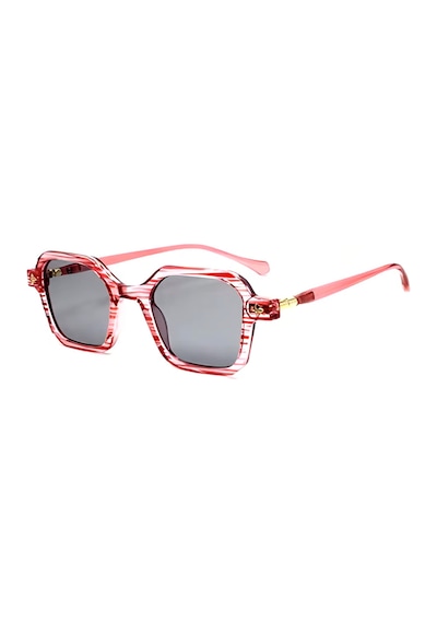 Pembe Desenli Yelora Vintage & Retro Güneş Gözlüğü