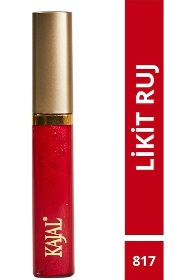 Kajal Likit Dudak Parlatıcısı Ruj & Liquid Lipstick 817 Nude