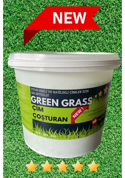 Greengrass Çim Çoşturan Çim Gübresi 2 KG
