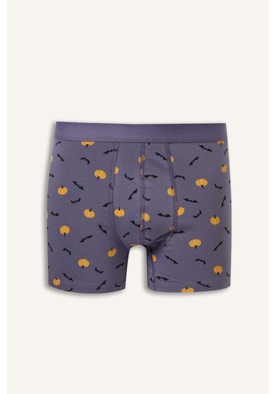 Defacto Regular Fit Desenli Normal Bel 3lü Boxer I3456ax26aunv30 Lacivert-nv30