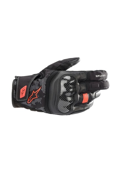 Alpinestars Smx Z Drystar Korumalı Motosiklet Eldiveni Siyah Kırmızı