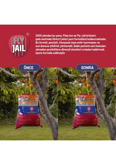 2 ADET FLY JAIL XL – POŞET KARASİNEK TUZAĞI