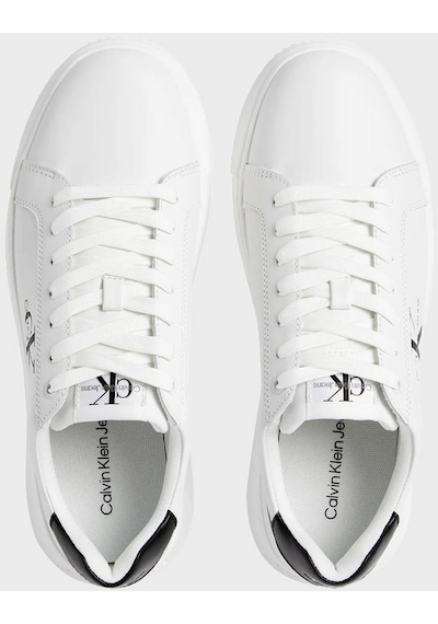 Calvin Klein Erkek Ayakkabı Ym0ym00681 0ld Beyaz-siyah Beyaz - Siyah Calvin Klein Erkek Ayakkabı Ym0ym00681 0ld Beyaz-siyah Beyaz - Siyah