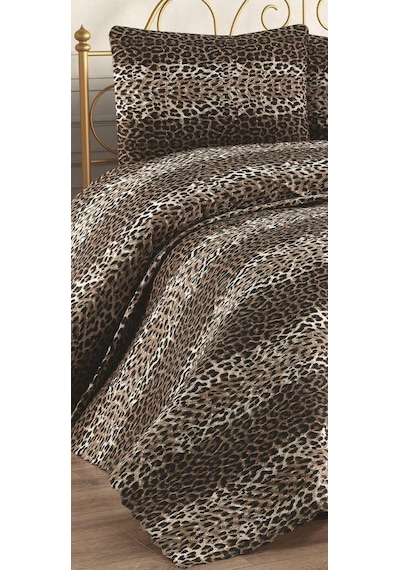 Çok Amaçlı 3 Parça Çift Kişilik Pike Takımı Leopar