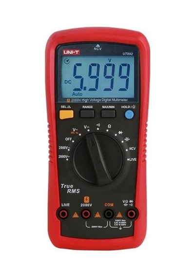 Uni-T Ut-892 2000v Yüksek Gerilim Dijital Multimetre