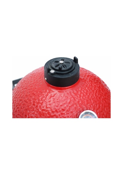 Kamado Seramik Mangal 40 Cm Kırmızı
