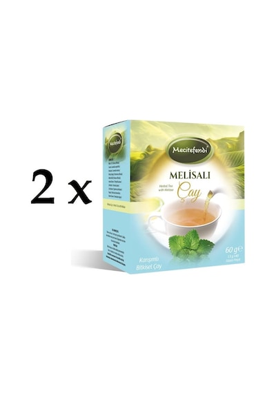 Mecitefendi Melisalı Bitki Süzen Poşet Çay 2'li 40 x 1.5 G