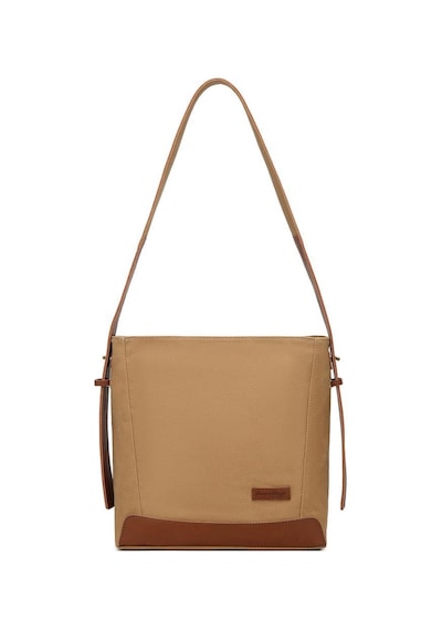 Kanvas Kumaş Kadın Omuz Çantası Smart Bags 1331 Camel