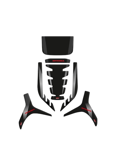 GP Kompozit Honda NC 750 D Integra 2014-2020 Uyumlu Tank Pad Siyah-Gri