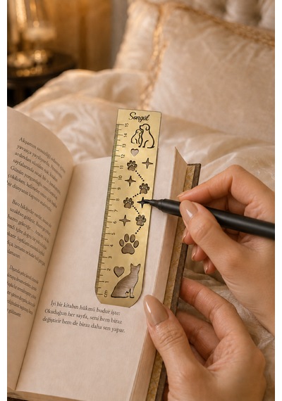Kişiye Özel Yeni Nesil Kitap Ayracı
