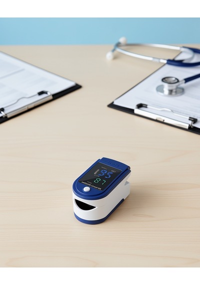 Parmak Tipi Pulse Oksimetre, Kolay Kullanımlı Ev Tipi