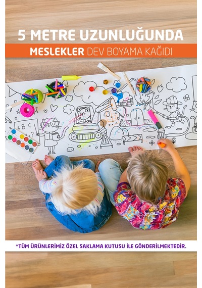 Meslekler Boyama Kağıdı