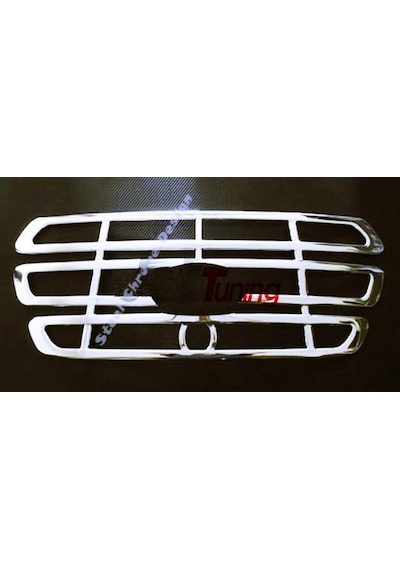 Ford Transit Krom Ön Panjur 1 Prç. 2013-2019 Paslanmaz Çel...