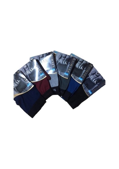 3 Adet Berrak 4476 Erkek Modal Likralı Boxer Çok Renkli (555942822) Çok Renkli
