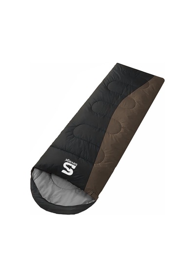 Savage Mont Blanc -15 C Kahverengi-siyah Uyku Tulumu Ys-507 Siyah