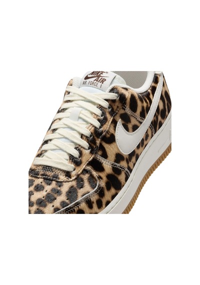 Nike Air Force 1 '07 Leopar Af1 Womens Sneaker Kadın Günlük Spor Ayakkabı Krem