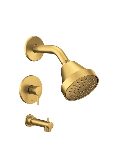 Moen T2193epbg Align Küvet Duş Musluğu, Fırçalanmış Altın Diğer