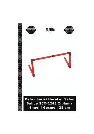 Delux Serisi Hareket Salon Bahc E Scx-1243 Zıplama Engelli Geçmeli 25 Cm Çok Renkli