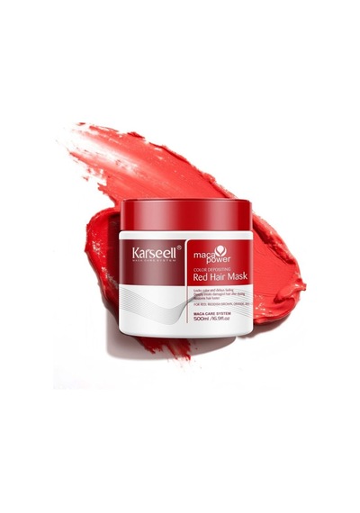 Kızıl Saçlar İçin Maca Özlü Red Hair Kırmızı Saç Maskesi 500 Ml - 865393180