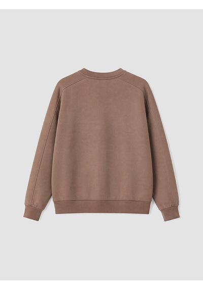 Lcw Vision Kahverengi Soft Touch Oversize Kadın Sweatshirt