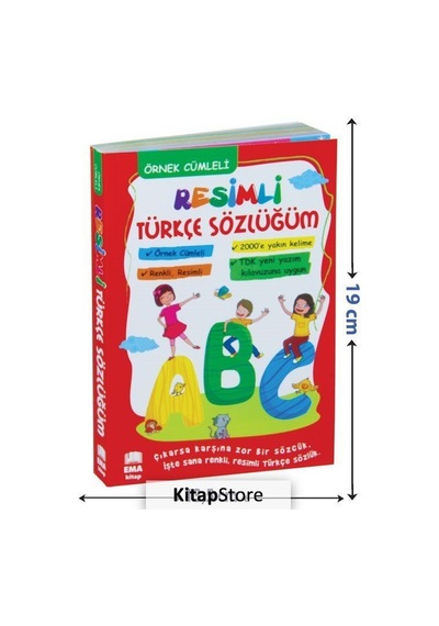 Renkli Resimli Türkçe Sözlüğüm Tdk Uyumlu (Örnek Cümleli) / Ko.