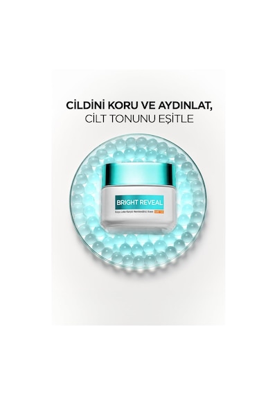 Bright Reveal Koyu Leke Karşıtı, Cilt Tonu Eşitleyici Spf50 Nemlendirici Krem Niasinamid 50 Ml