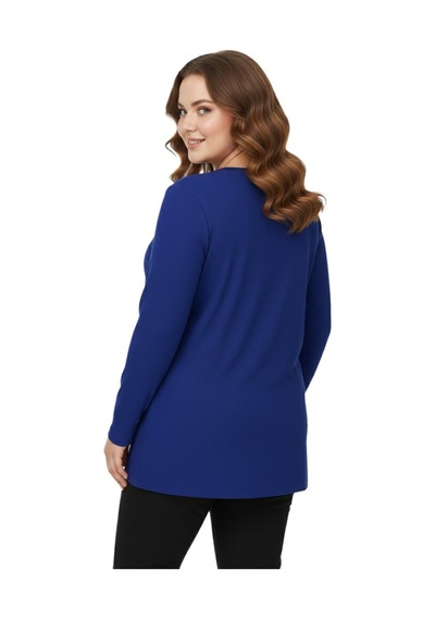 Nazal Kadın Önü Nakışlı Bluz Bgl-st05091 İndigo