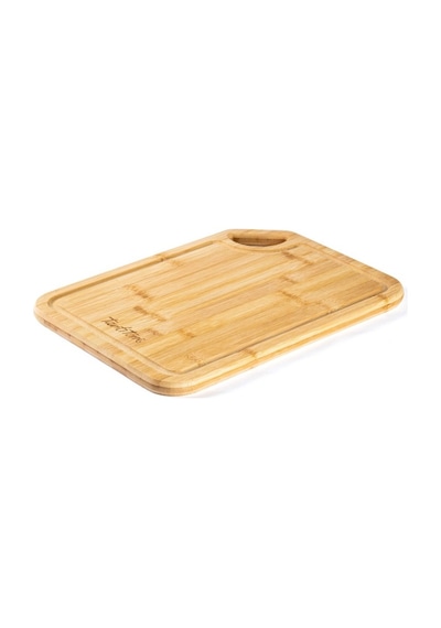 Tantitoni Bambu Köşe Tutacaklı Kesme Tahtası 33x24cm Ahşap