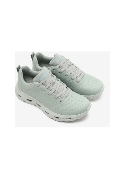 Skechers Bobs Arc Waves - Easy Fıt Kadın Haki Spor Ayakkabı 117177 Sage