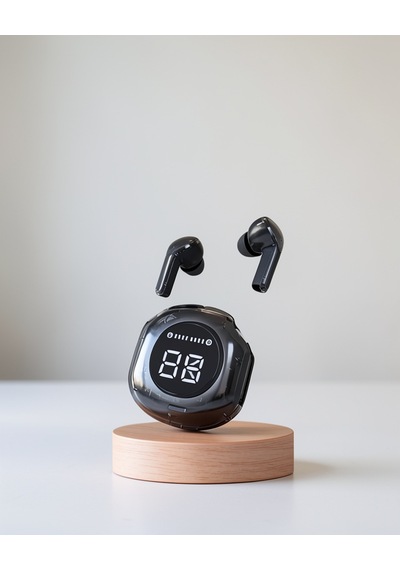 Kablosuz Kulaklık Bluetooth 5.3 Dijital Göstergeli Dokunmatik Belirtilmemiş