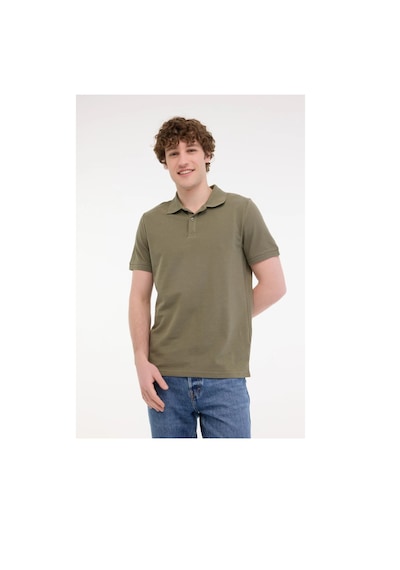 Kinetix Mb Pam 12sn328 5fx Haki Erkek Kısa Kol T-shirt Haki