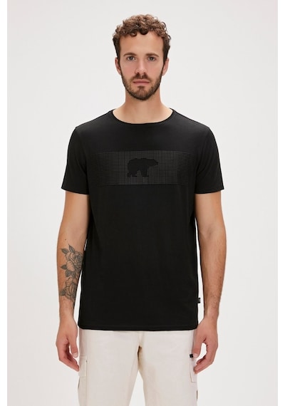 Bad Bear Fancy Erkek Lacivert Yuvarlak Yaka Tişört 200107024-MID Lacivert