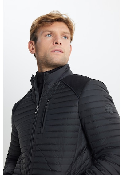 AC&Co / Altınyıldız Classics Erkek Sıyah Standart Fit Normal Kesim Kapitone Desenli Dik Yaka Fermuarlı Yan Cep Şişme Mont Siyah AC&Co / Altınyıldız Classics Erkek Sıyah Standart Fit Normal Kesim Kapitone Desenli Dik Yaka Fermuarlı Yan Cep Şişme Mont Siyah