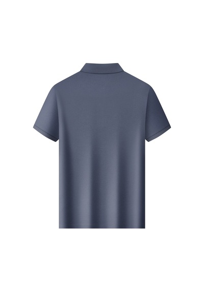 New Performance Premium Polo T-shirt %100 Pamuk Mercerize Grimsi Mavi