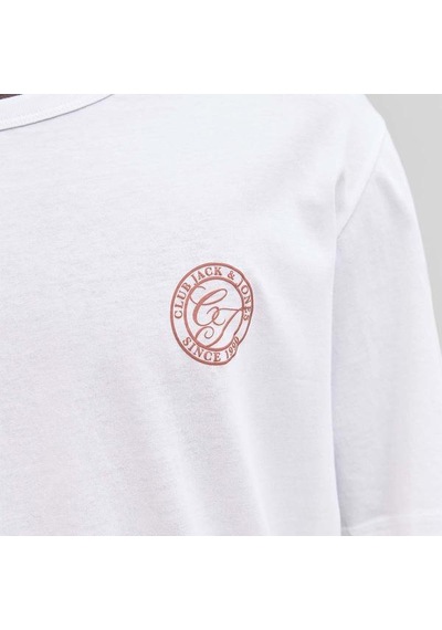 Jack & Jones Jack&jones Alliance Erkek Beyaz Tişört