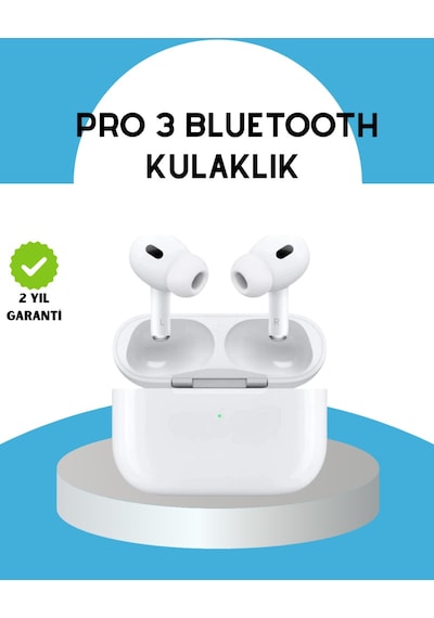Bluetooth 5.3 Kablosuz Kulaklık Gürültü Engelleyici, 24 Saat Pil Süreli